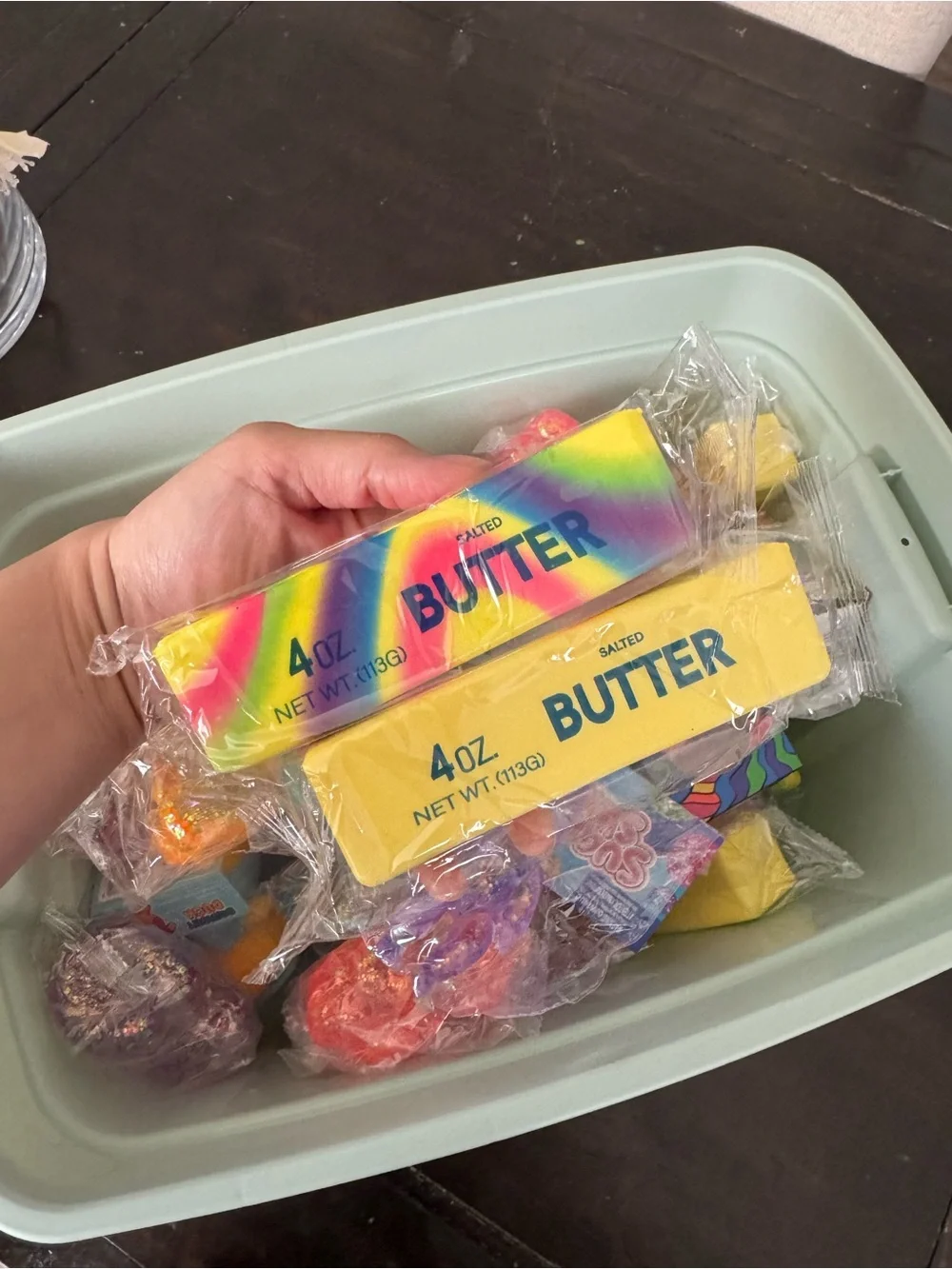 Viral Butter squishy stick! Stress relief toy